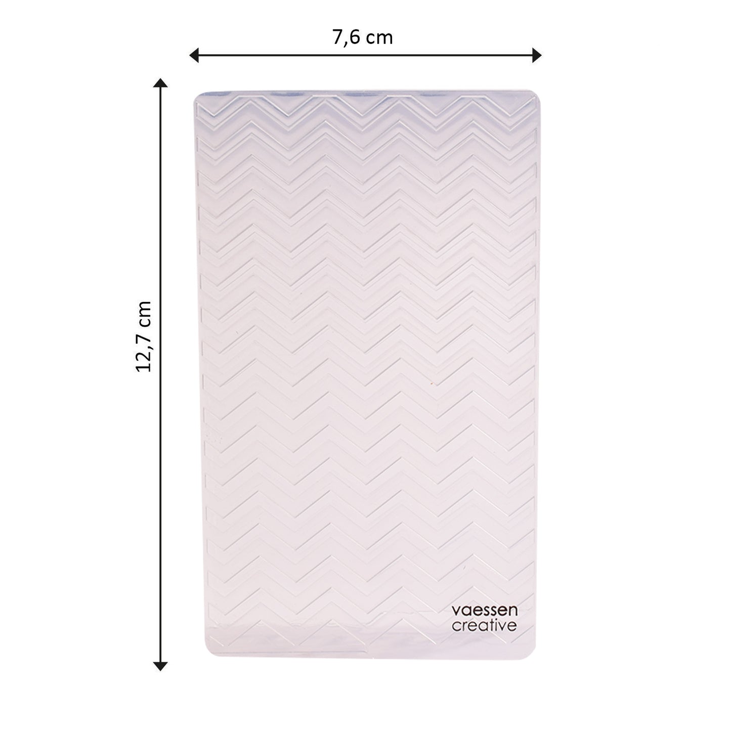 Vaessen creative • Prägefolder Zickzacklinie