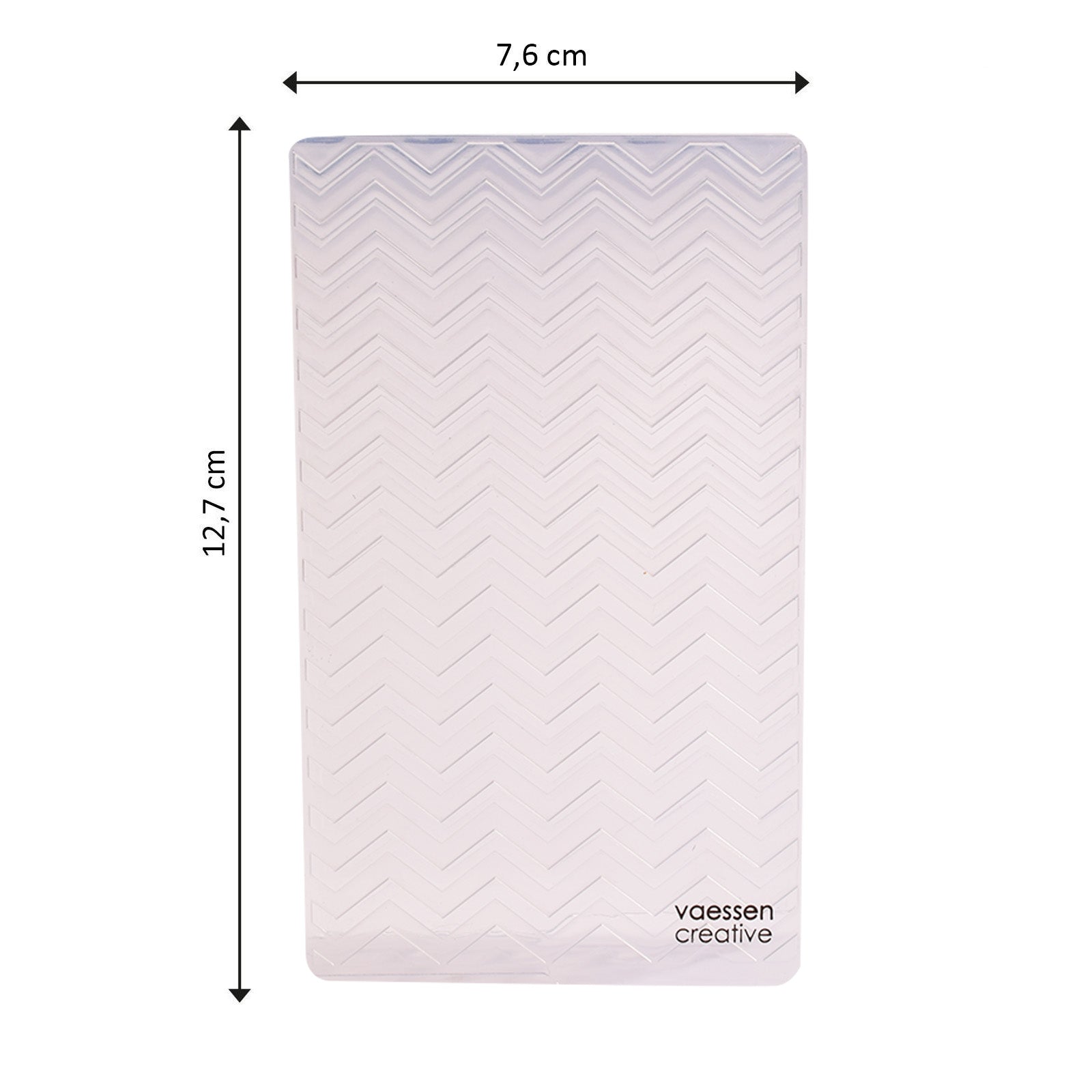 Vaessen creative • Prägefolder Zickzacklinie