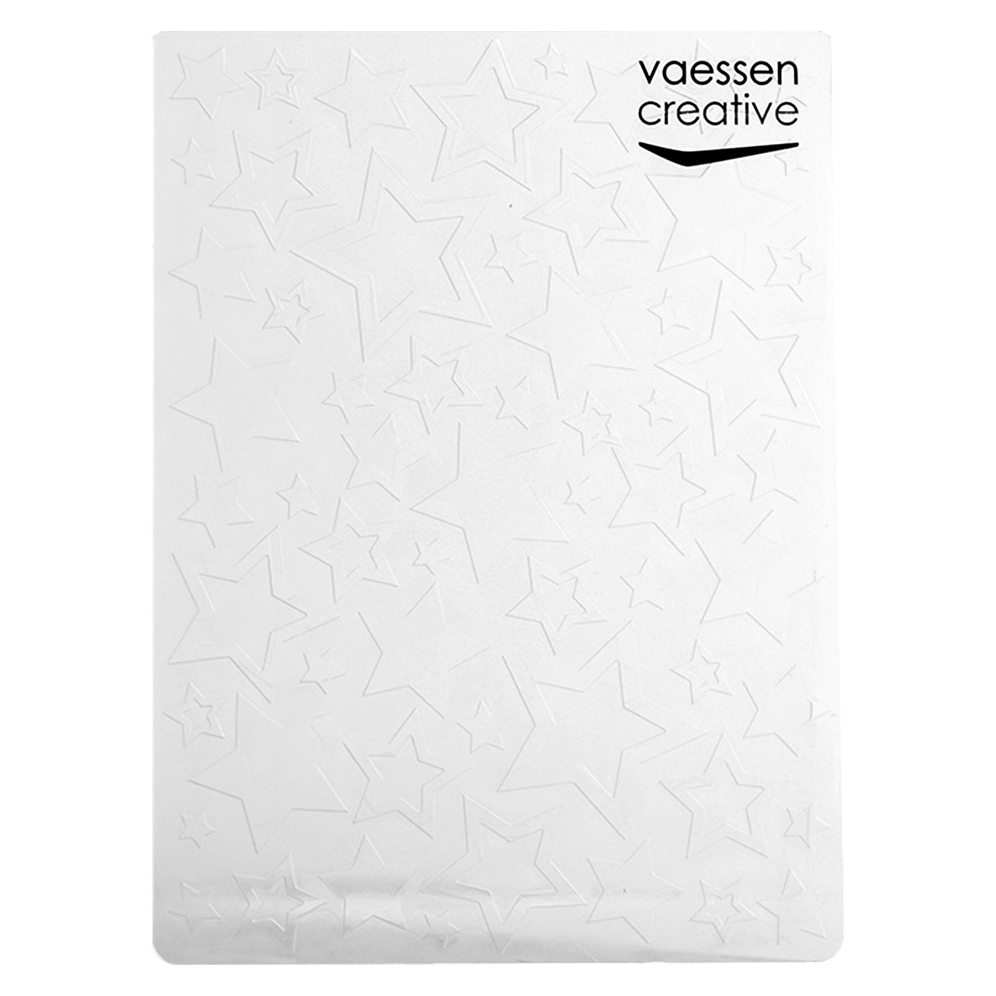 Vaessen creative • Prägeschablone große kleine Sterne