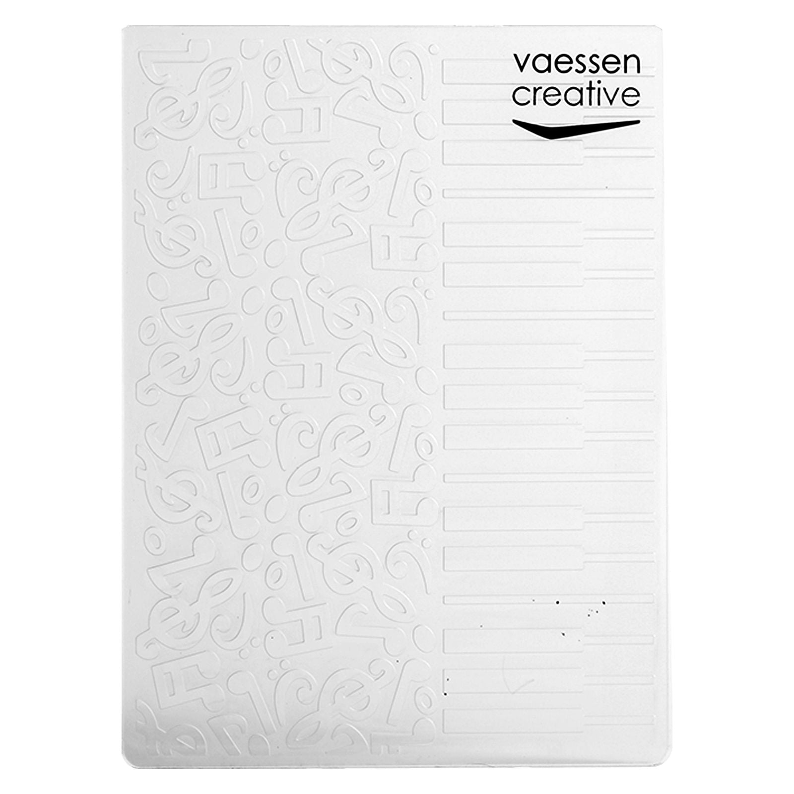 Vaessen creative • Prägemappe Klaviernoten