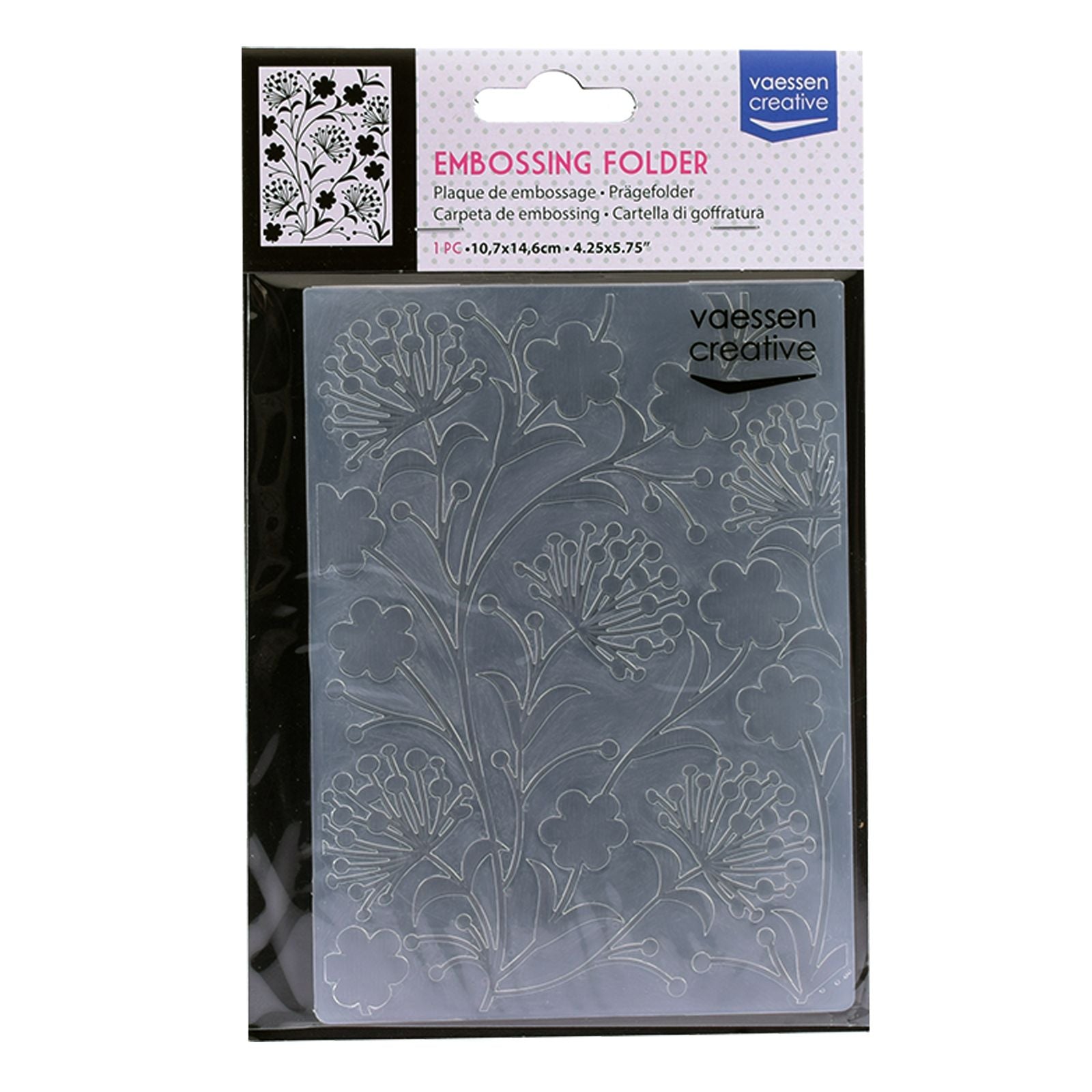 Vaessen creative • Prägefolder Löwenzahn