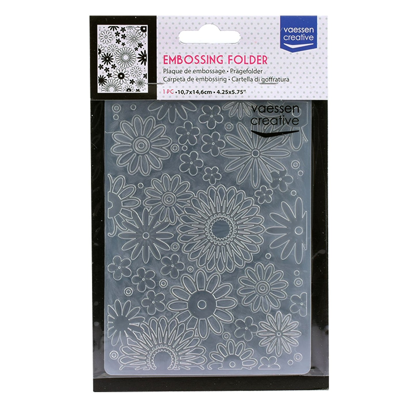 Vaessen creative • Prägefolder Flower Power