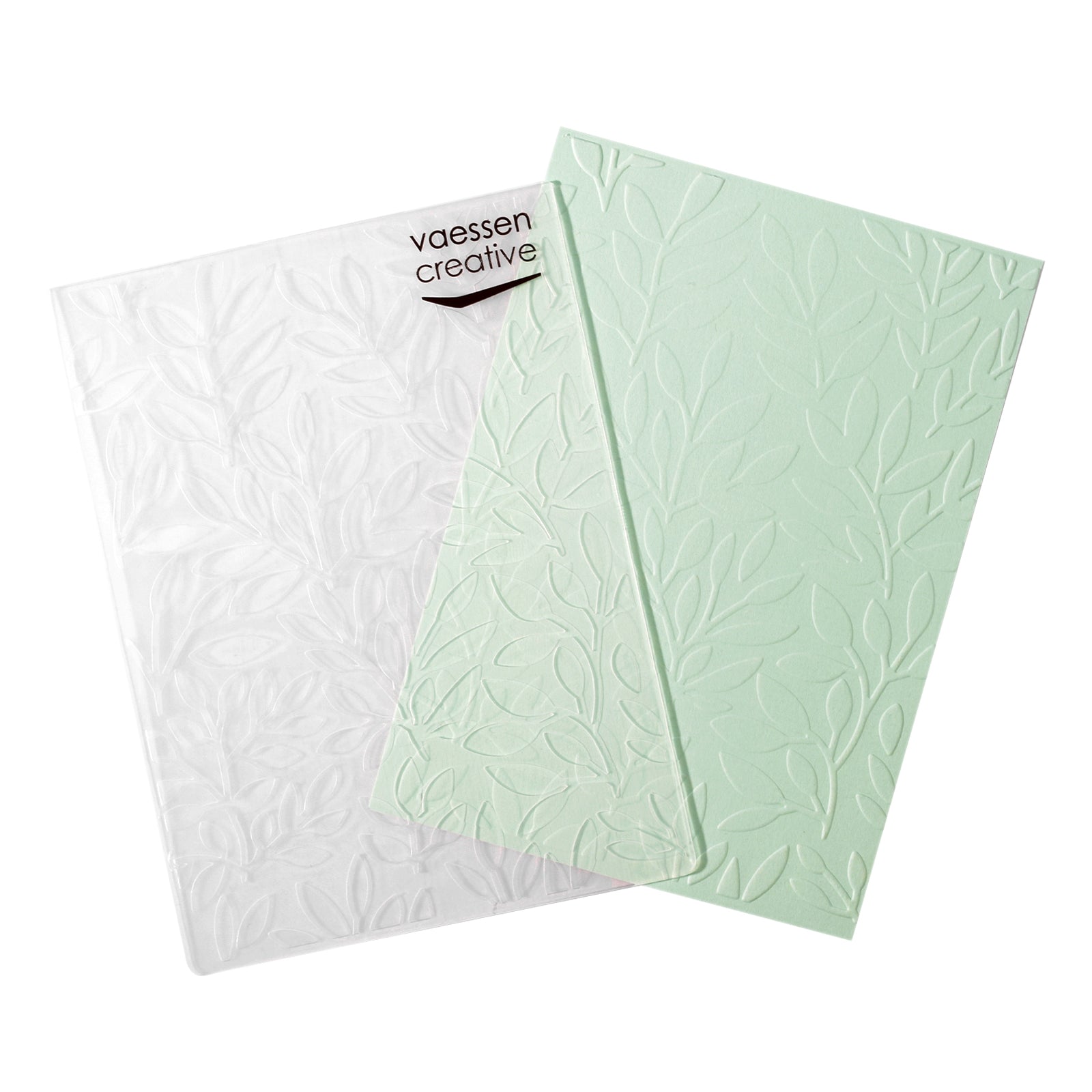 Vaessen creative • Prägefolder Zweige mit Blättern