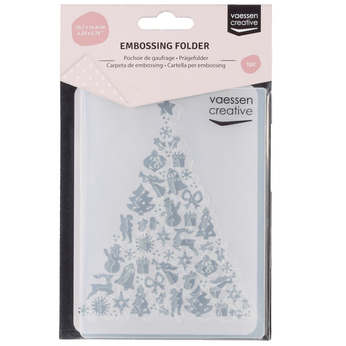 Vaessen creative • Prägeschablone Weihnachtsbaum