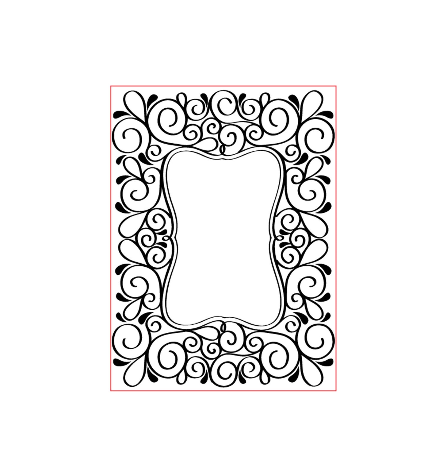 Vaessen creative • Prägefolder Scroll