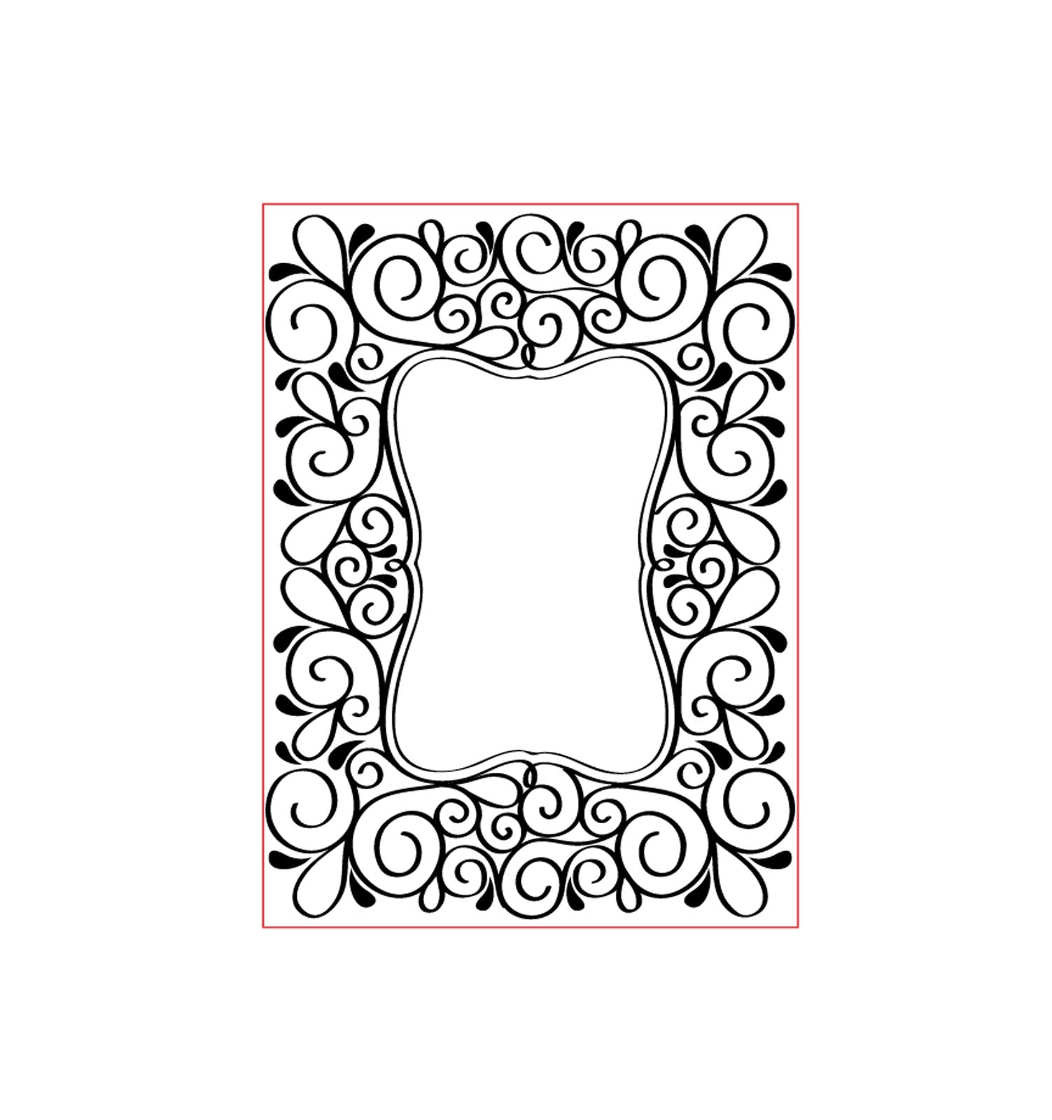 Vaessen creative • Prägefolder Scroll