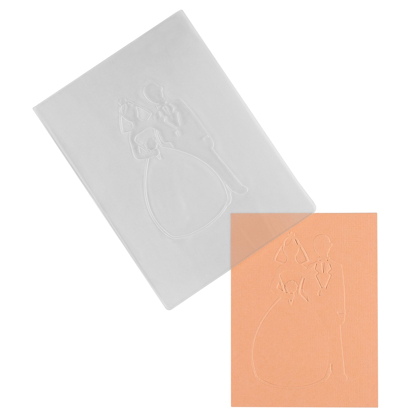 Vaessen creative • Prägefolder Braut Bräutigam