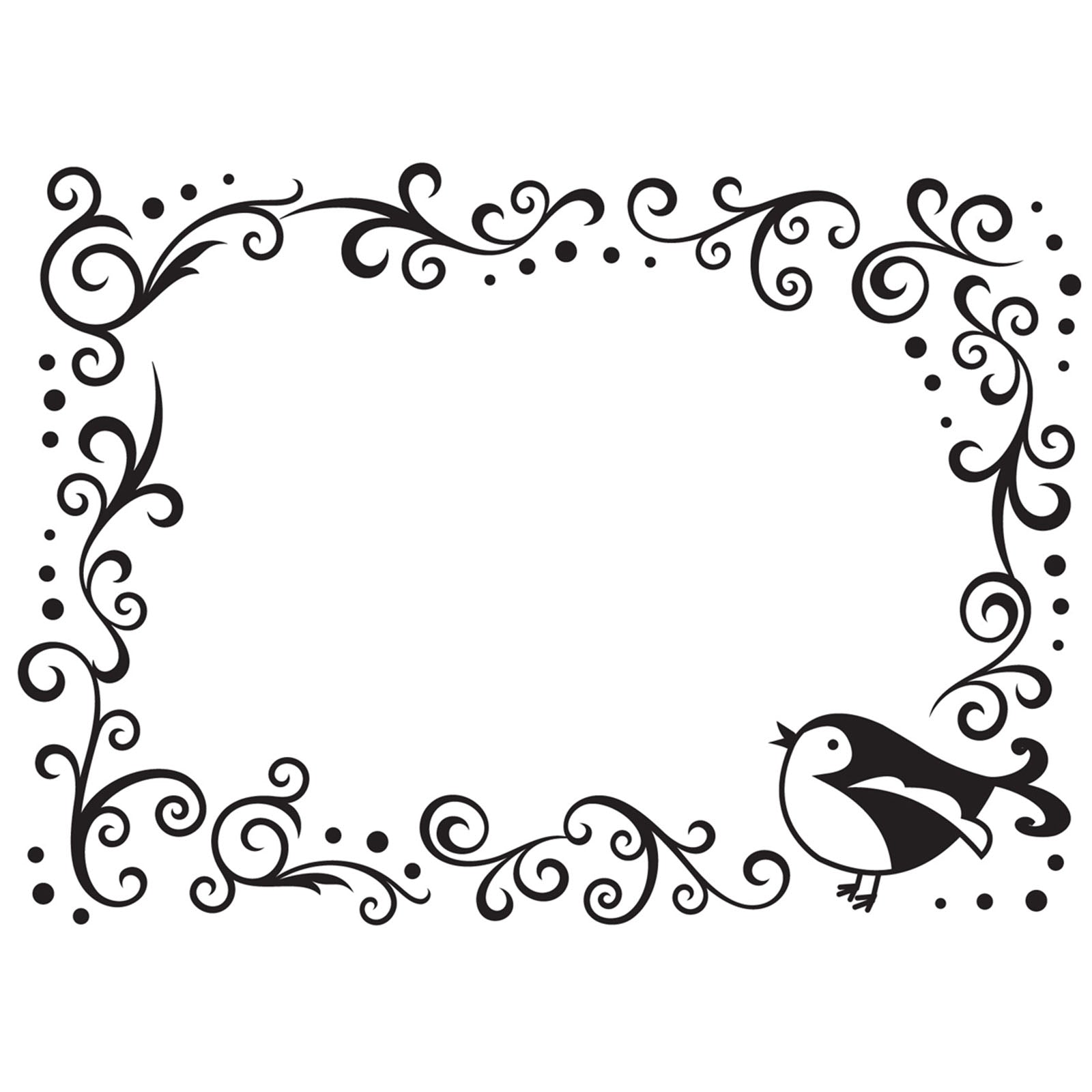 Vaessen creative • Prägeschablone Vogel