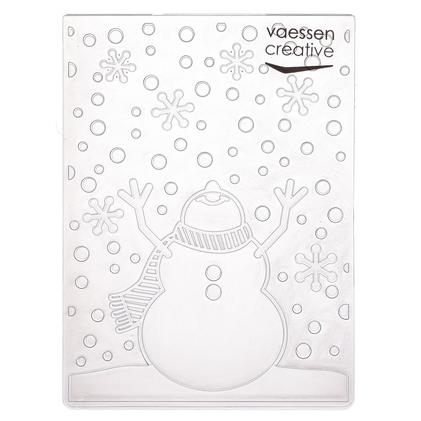 Vaessen creative • Prägeschablone Schneemann