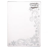 Vaessen creative • Prägefolder Schneeflocken und dekorative Locken - afbeelding 2