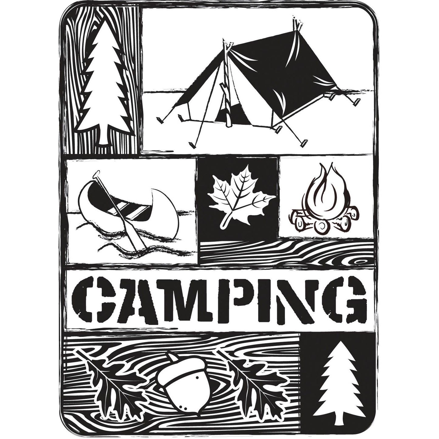 Vaessen creative • Prägefolder Camping