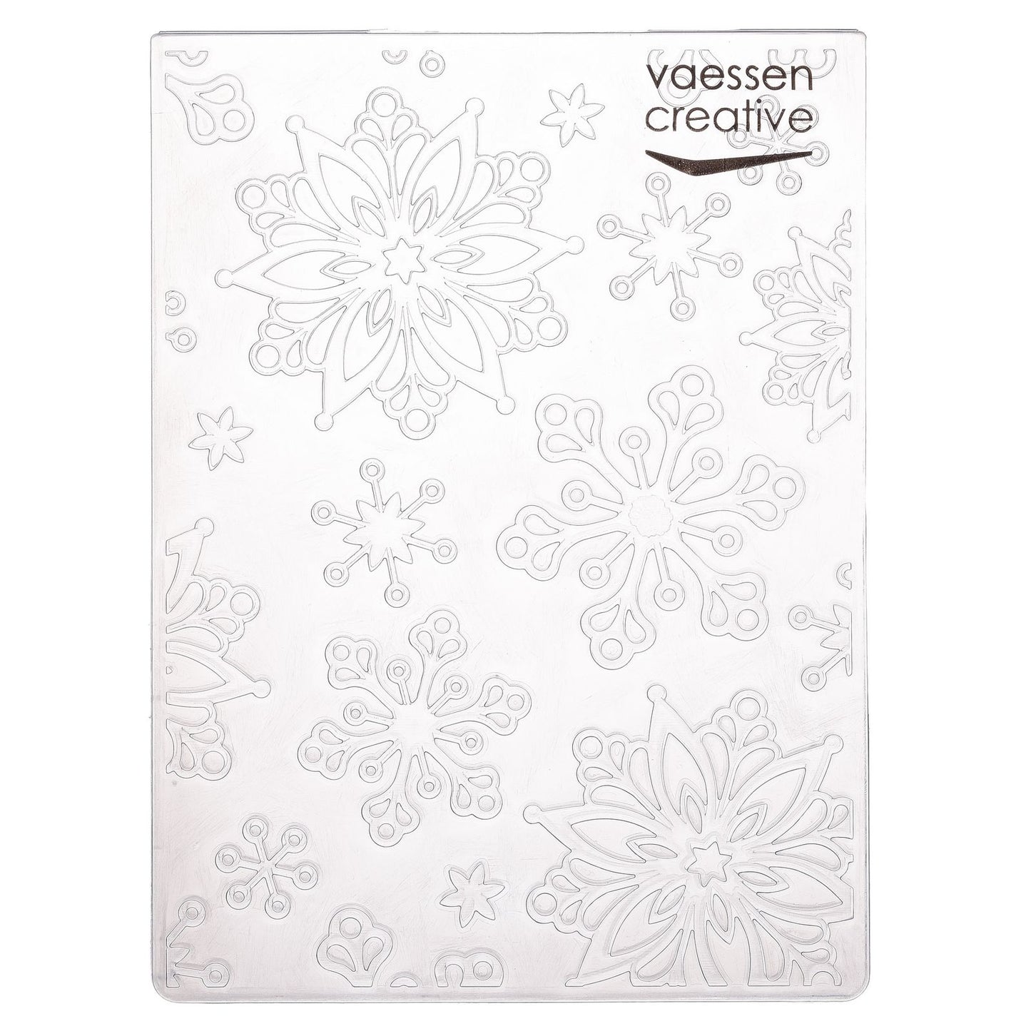 Vaessen creative • Prägeschablone große Schneeflocken