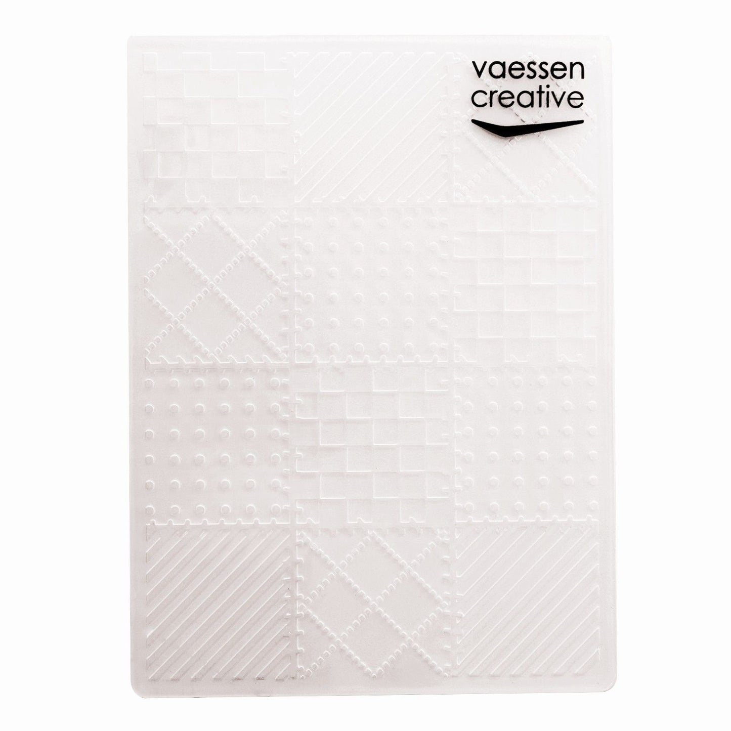 Vaessen creative • Prägeschablone Patchwork