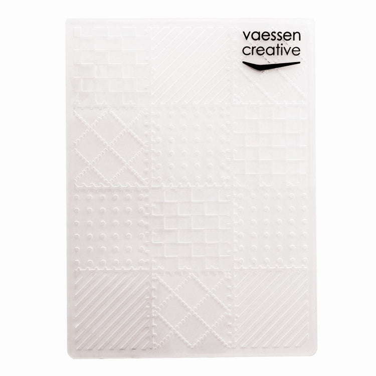 Vaessen creative • Prägeschablone Patchwork