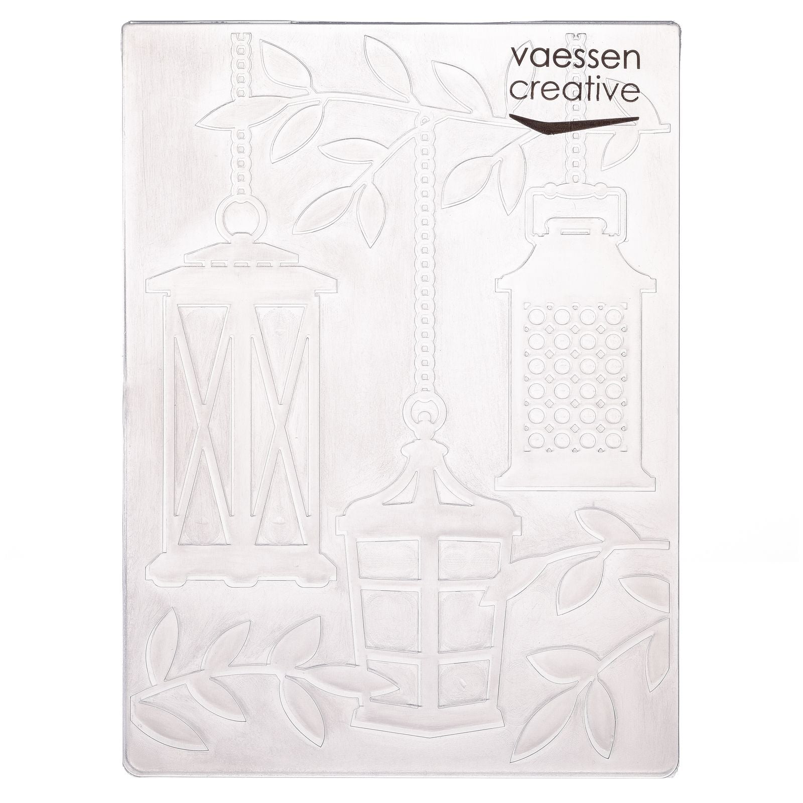 Vaessen creative • Prägemappe Laternen im Baum