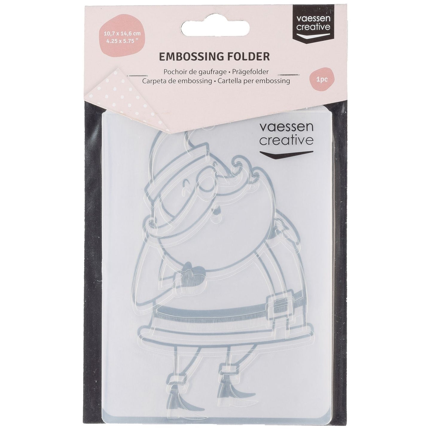 Vaessen creative • Prägeschablone Weihnachtsmann