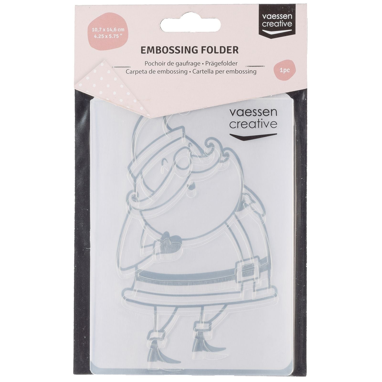 Vaessen creative • Prägeschablone Weihnachtsmann