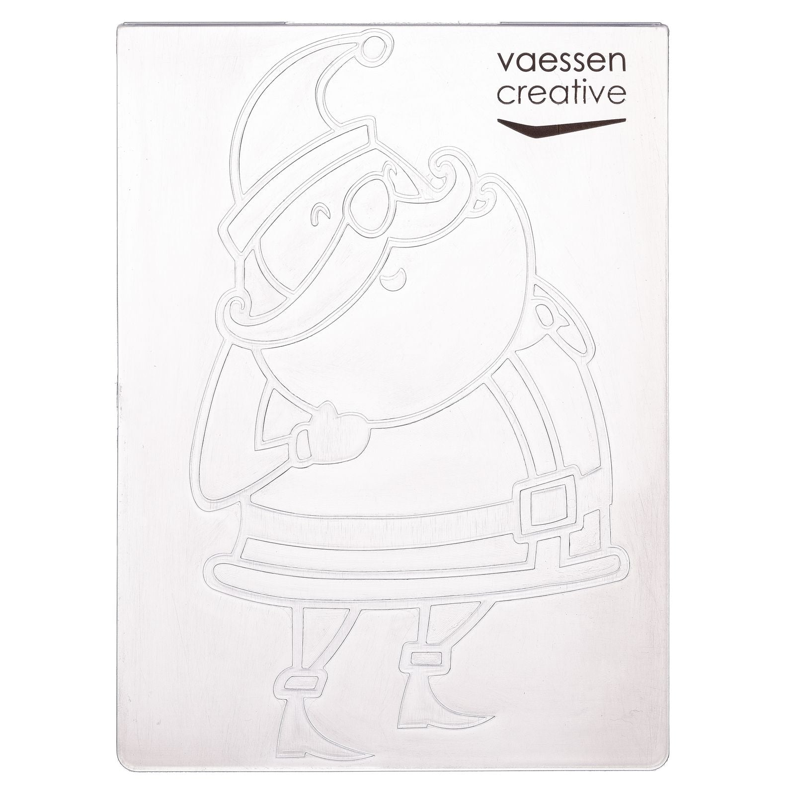 Vaessen creative • Prägeschablone Weihnachtsmann