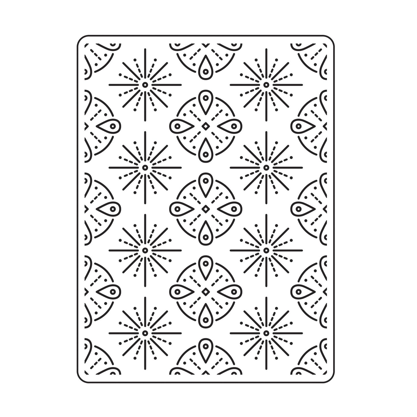 Vaessen creative • Prägeschablone Tribal