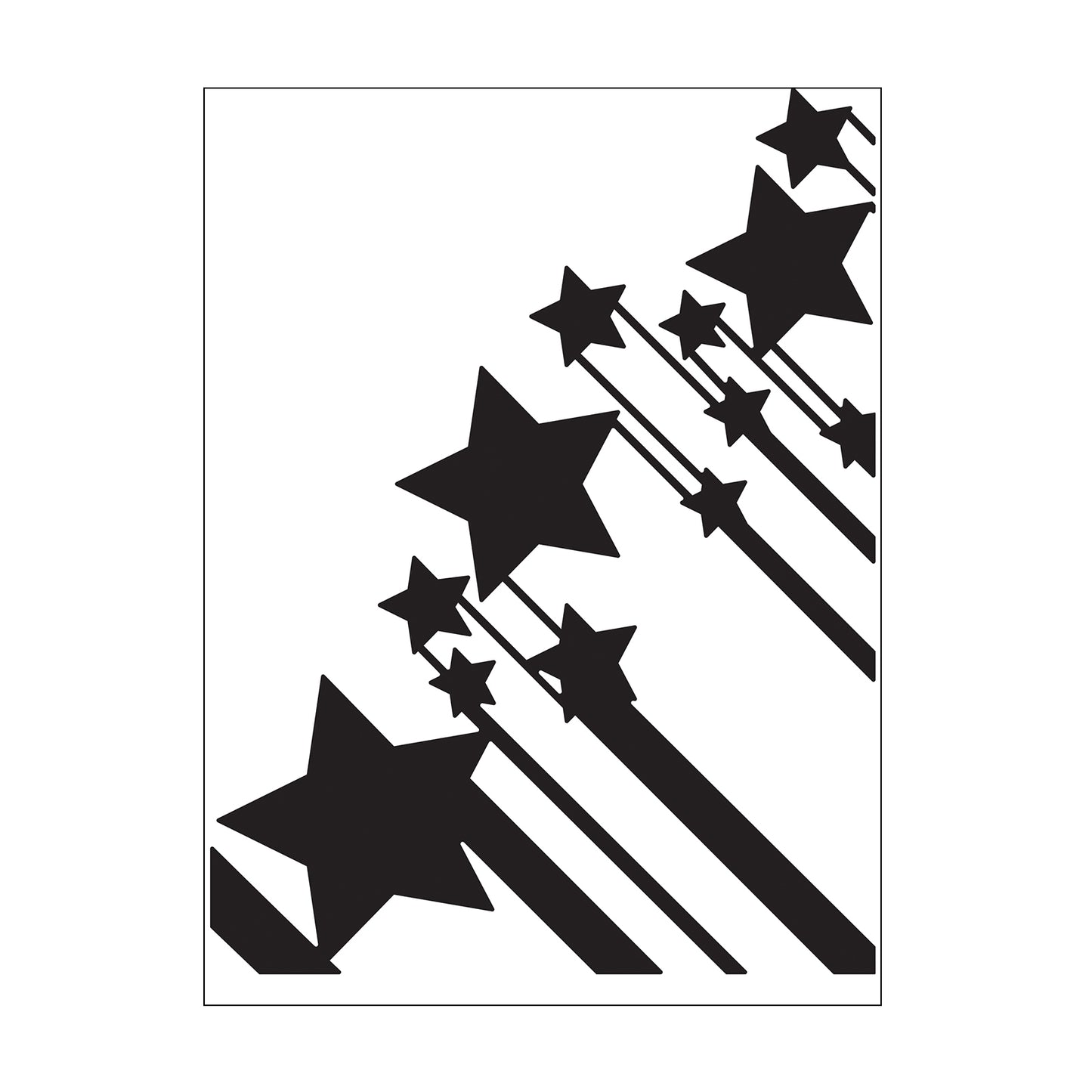 Vaessen creative • Prägefolder Sternschnuppen
