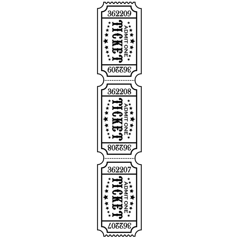 Vaessen creative • Prägefolder-Tickets