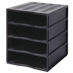 Stapelbares Schubladenset Paperflow schwarz 3289716