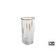 Cozydecor Teelichthalter Kerzen Glas 6x6x11,5cm