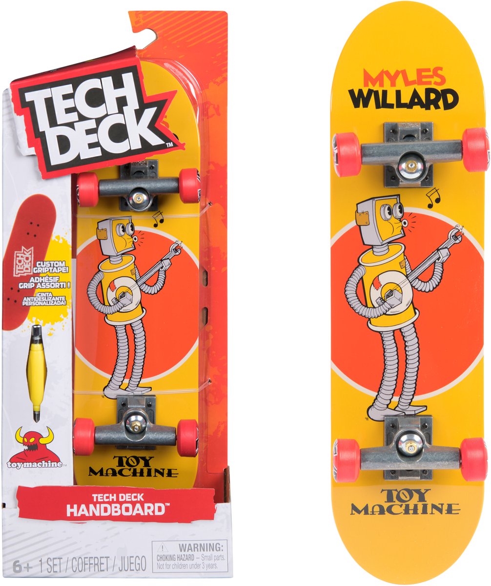 Tech-Deck, Spielzeugmaschinen-Handboard, authentische Mini-Skateboards (nur für den Handgebrauch)