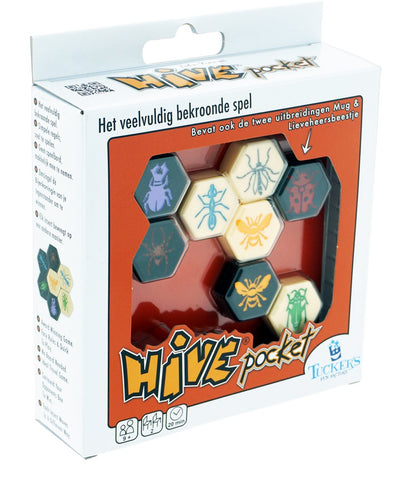 Tuckers lustiges Factory Hive-Reisespiel, Taschenspiel – inkl. Mücken- und Marienkäferverlängerungen