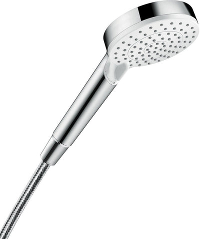 Hansgrohe Crometta Handbrause Vario Grün 6 l minus Weiß Chrom