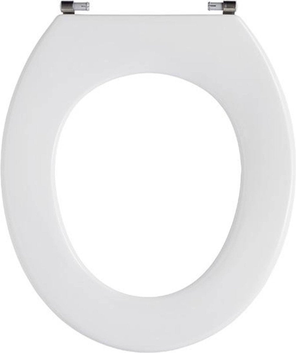 Pressalit Objecta Polygiene WC-Sitz ohne Deckel weiß