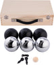 Jeu de Boules im Luxuskoffer, 6 Bälle