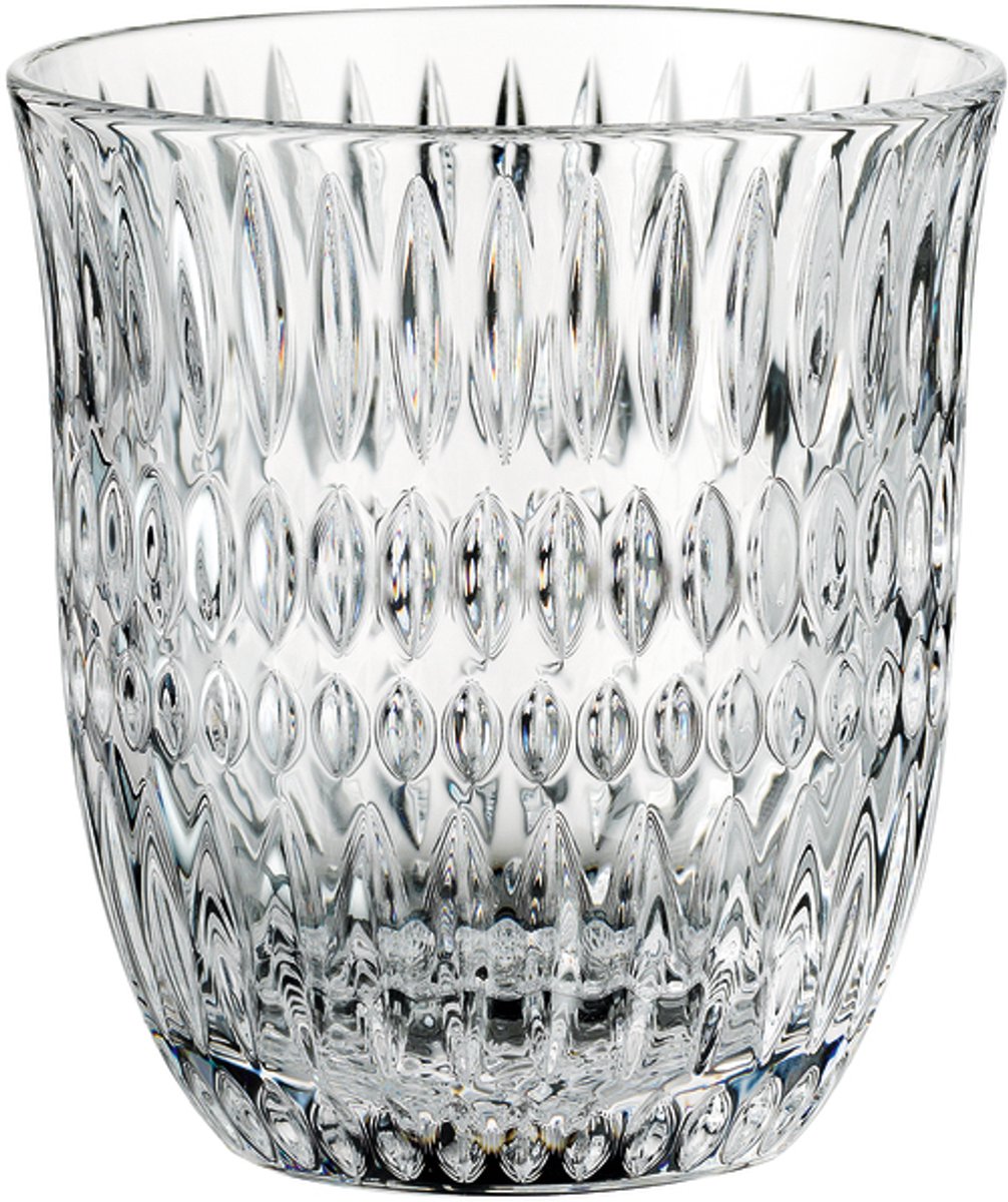 Nachtmann - Cappuccino - flaches weißes Glas 'Ethno Barista' - 234 ml - Set mit 2 Stück