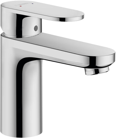 Hansgrohe Lackmischung – Waschtisch-Mischbatterie – Einhebelbedienung – ohne Ablaufgarnitur – Größe 100 mm – Chrom