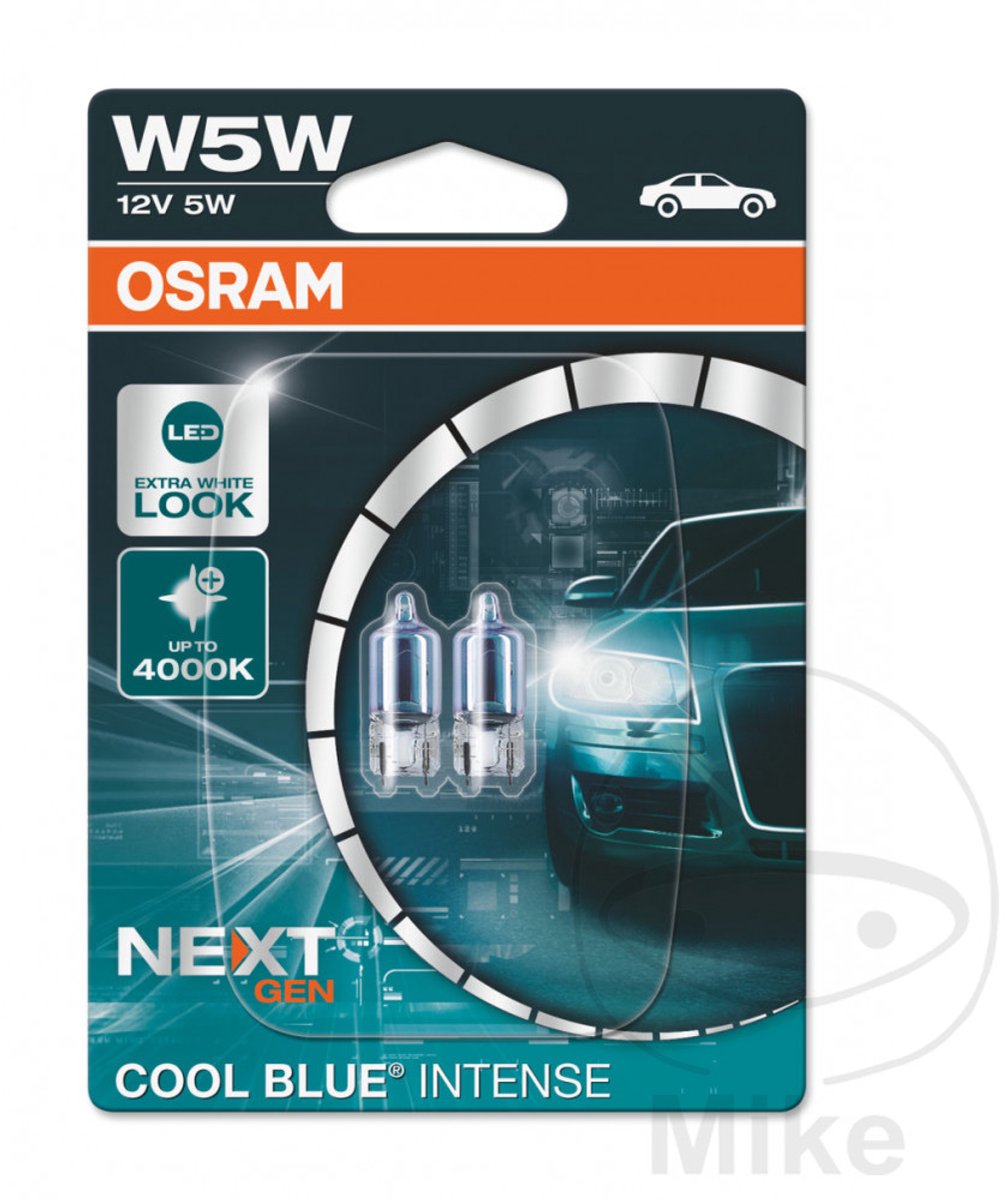 Osram Cool Blue Intense (nächste Generation) W5W-T10 2825cbn Set