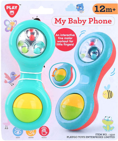 Spielen Sie mein Baby -Telefon mit beweglichen Bällen