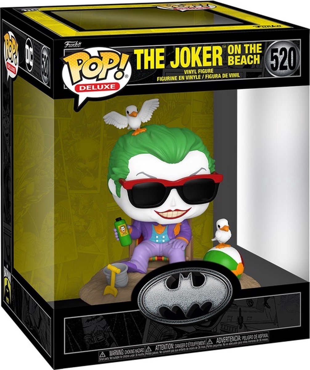 Funko Pop Deluxe: Batman 85th Anniversary – Joker (on the Beach) Pop #520