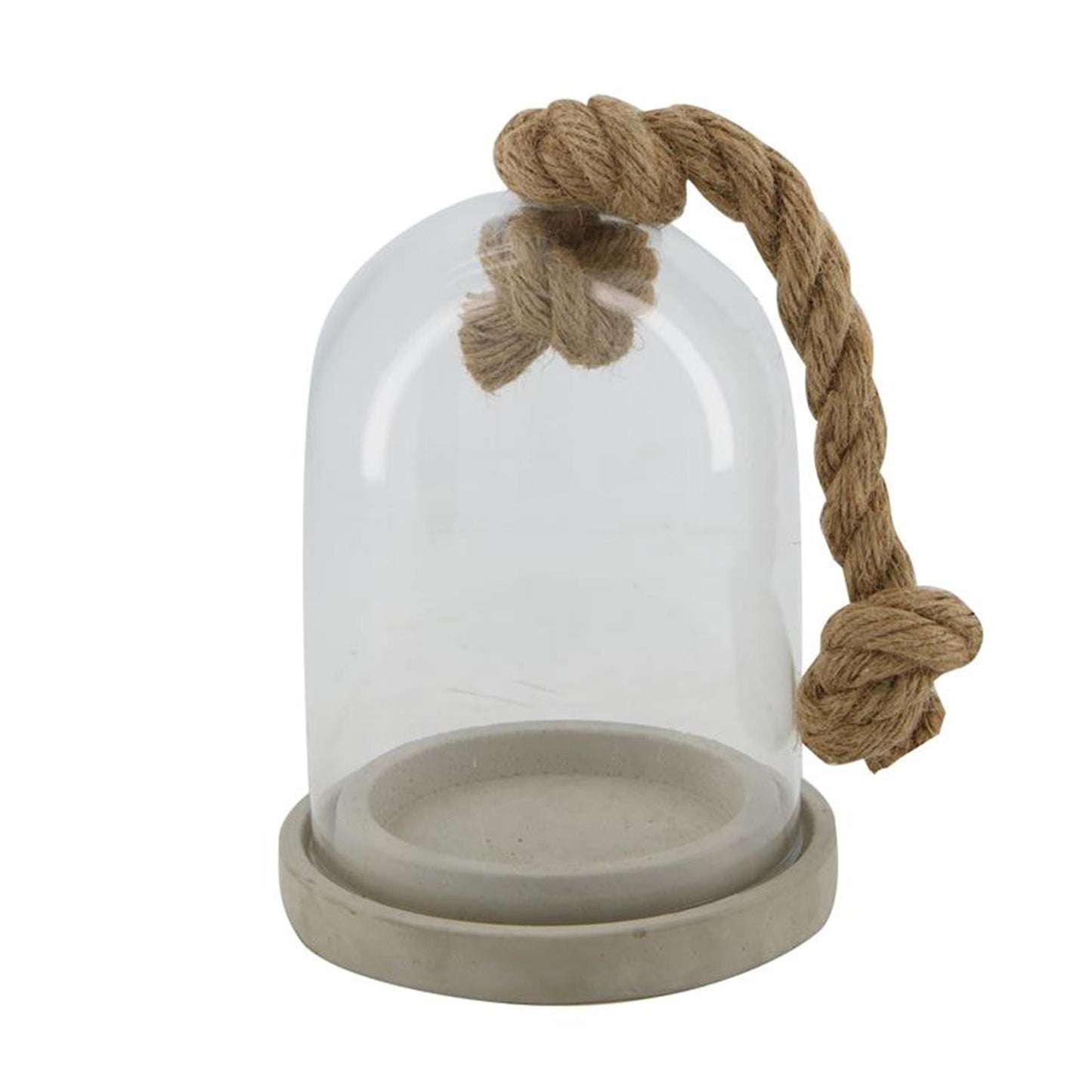 Dijk Natural Collections Glocke mit Seilglas ø13,5x20cm