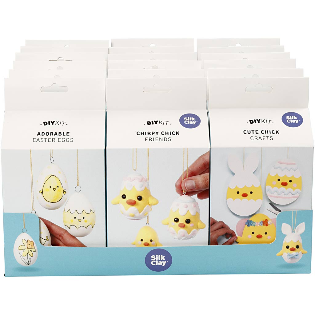 Creativ Company Funny Friends Hühner, 18er Set 1 Box