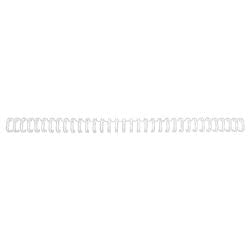 Drahtbinderücken GBC Wirebind 34 A4 weiß 9,5 mm für 75 Blatt
