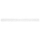 Drahtbinderücken GBC Wirebind 34 A4 weiß 9,5 mm für 75 Blatt