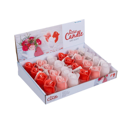Ootb Kerze Rose 6x4cm