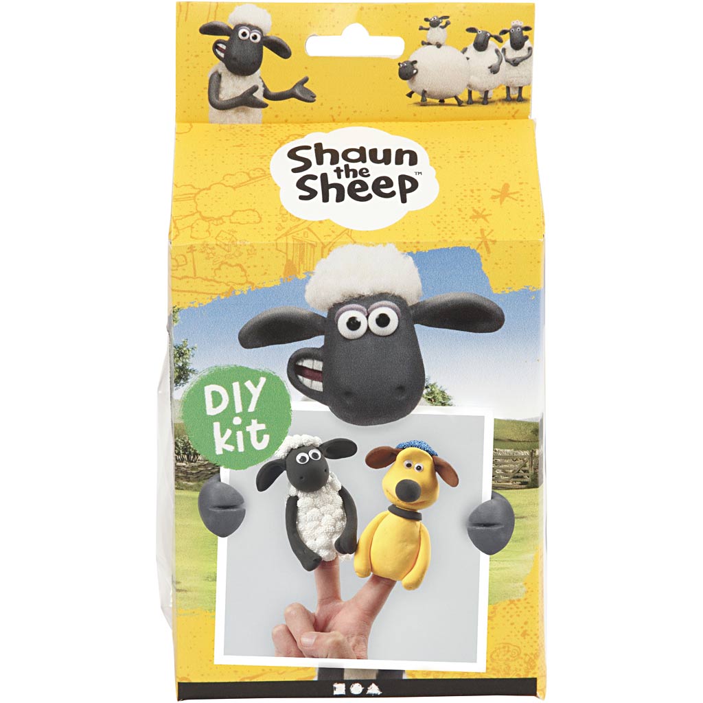Shaun das Schaf Fingerpuppen, 1 Set