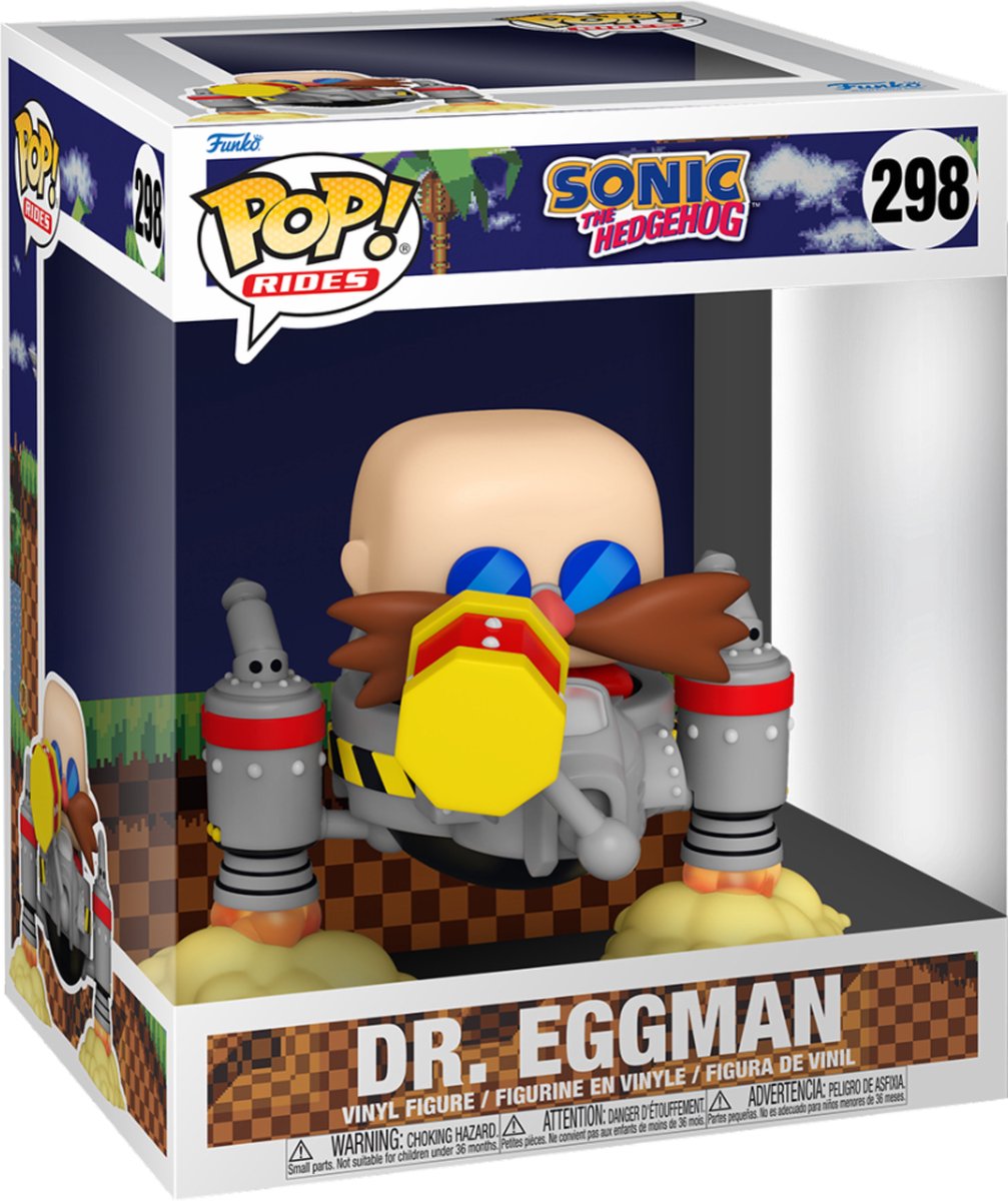 Funko-Pop-Fahrten: Sonic – Dr. eggman – Pop #298