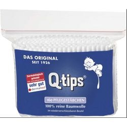 Wattestäbchen, Nachfüll-Q-Tips, 160 Stück