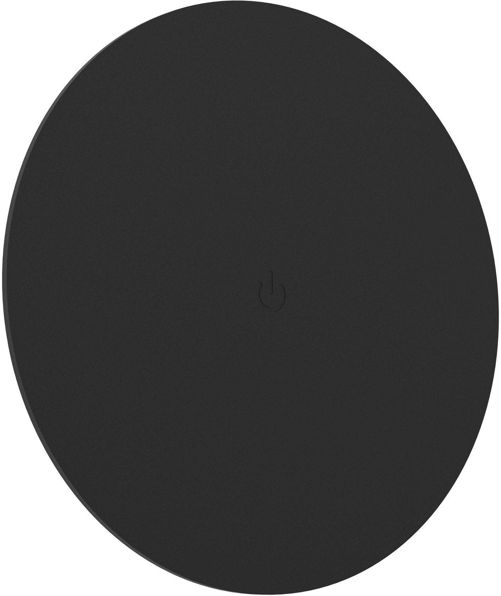 Eglo Porciano Wandleuchte – wiederaufladbar (bis zu 60 Stunden Licht) – ø 20 cm – schwarz – kabellos – dimmbar