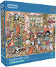 Gibsons – Hofkatzen (von Linda Jane Smith) – 1000 Teile 68×49 cm (B×H) – Puzzle für Erwachsene