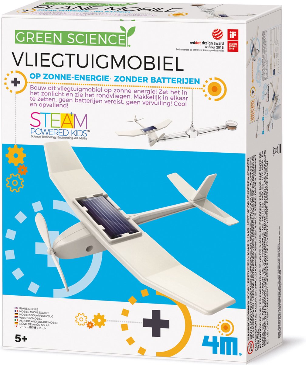 4m KidzLabs KitingSpakket -Solle Flugzeug Mobile