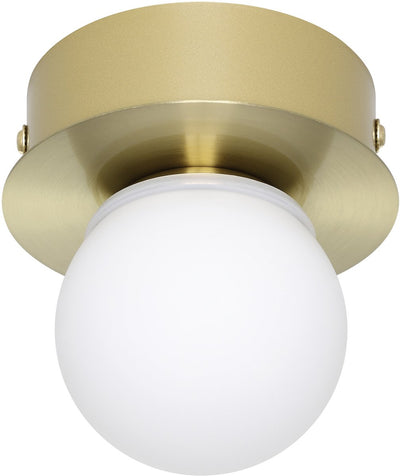 Eglo Mosiano Wandleuchte - Deckenleuchte - Spiegelleuchte - Badezimmer - LED - ø 11 cm - Goldweiß