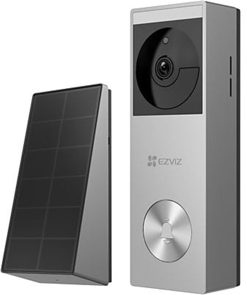 Ezviz hp3 pro – Video-Türklingel – einfache Installation – 2k HD – Farb-Nachtsicht – kein Abonnement – 32 GB Speicher – Solarpanel – Batterie oder Kabel – IP65
